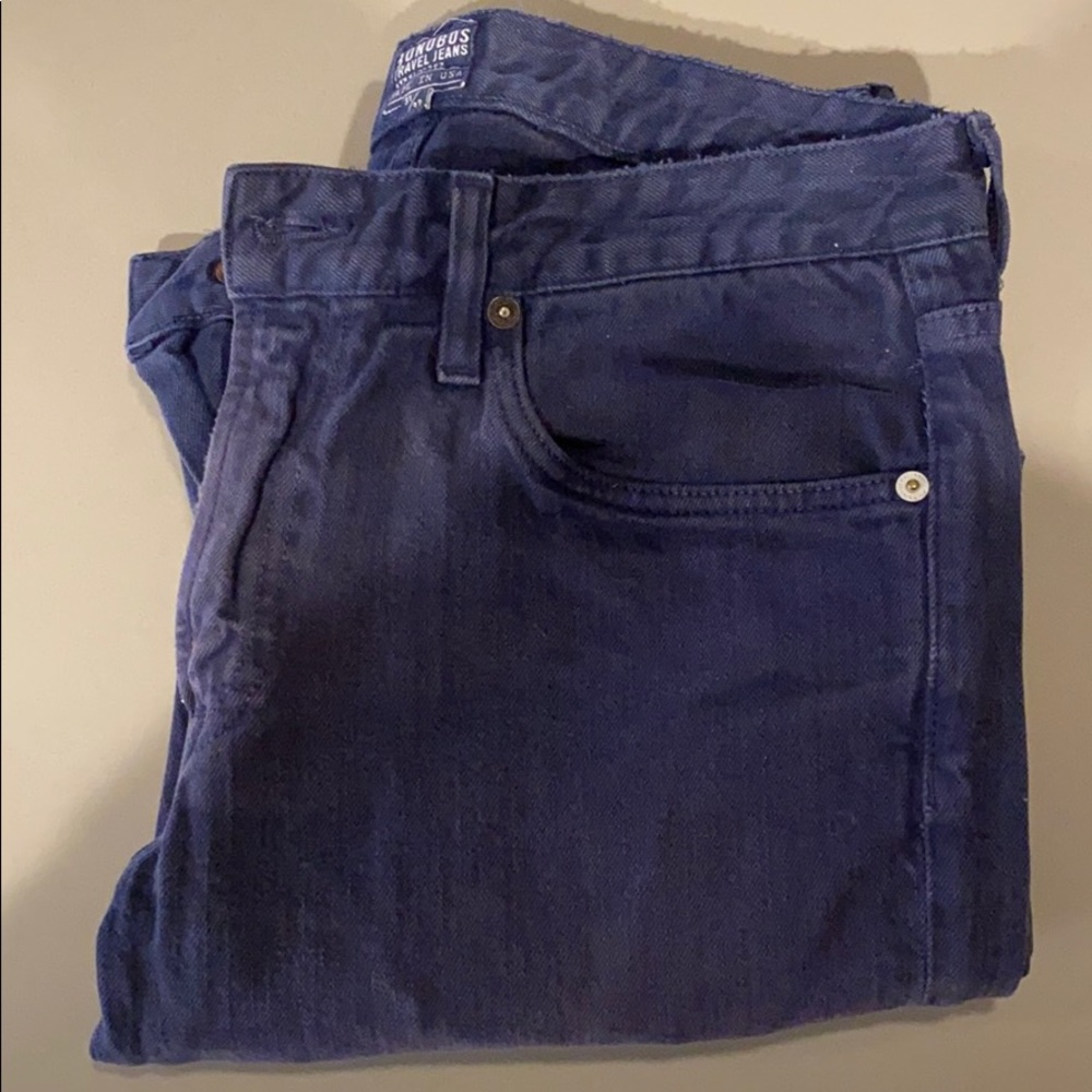 Bonobos Navy Travel Jeans 31x32